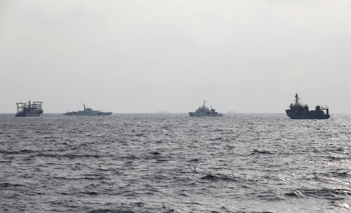 FILE PHOTO: Philippines resupply mission in the South China Sea