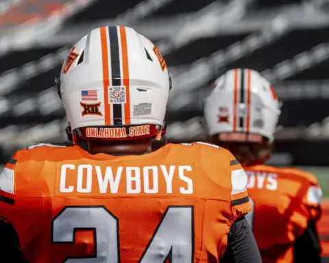 NCAA blocks Oklahoma State from wearing QR codes for NIL fund on helmets, saying decals break rule