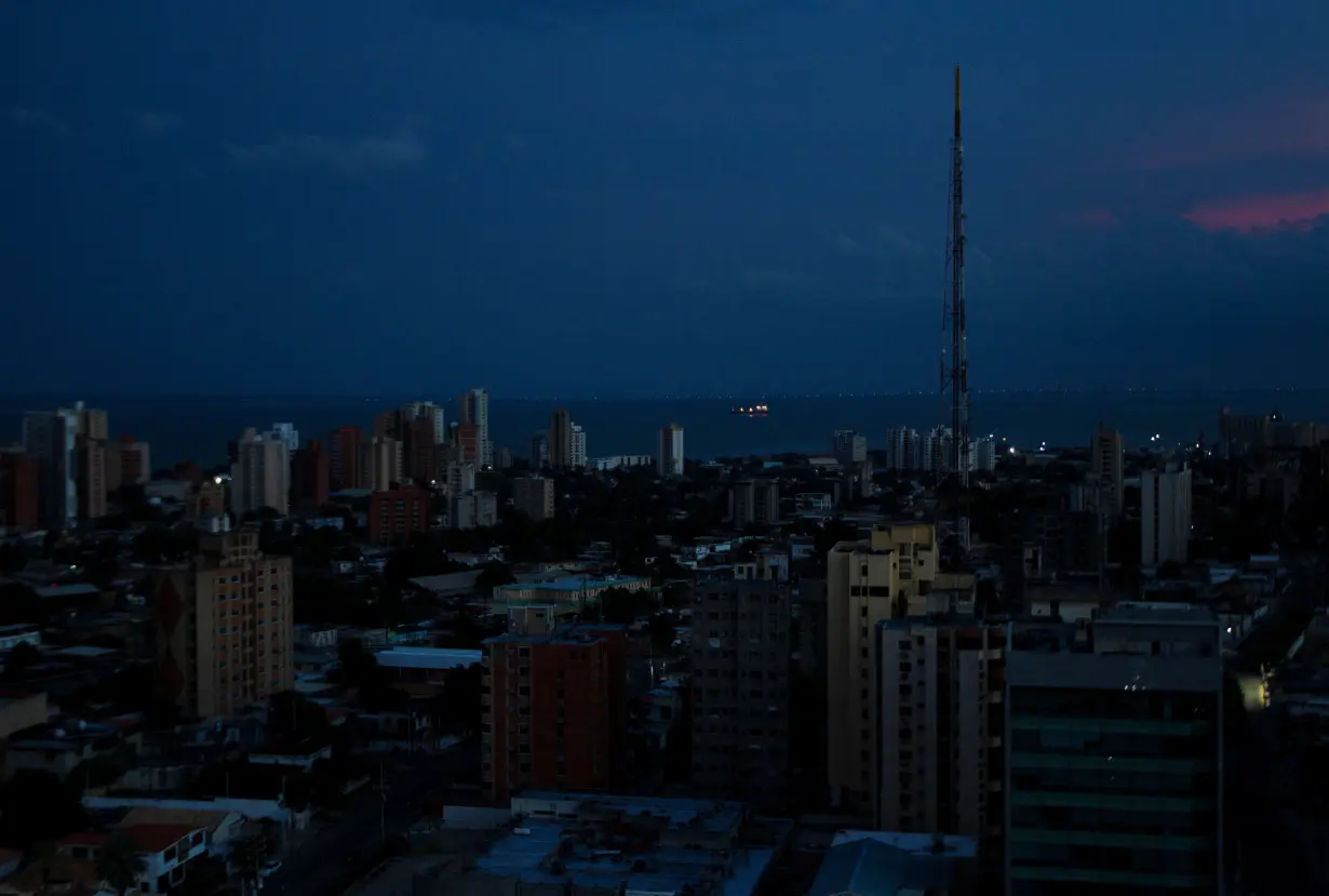 Power outage in Maracaibo