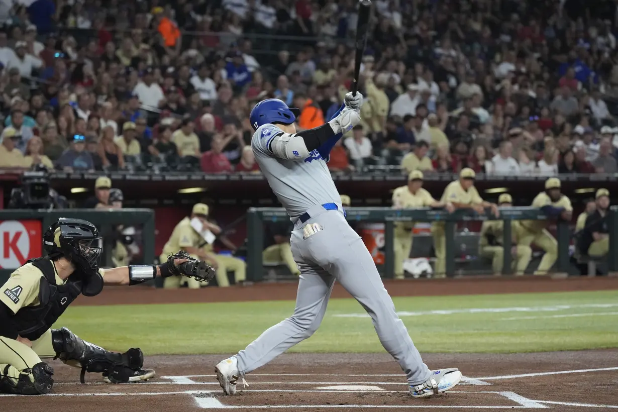 Dodgers Diamondbacks Baseball