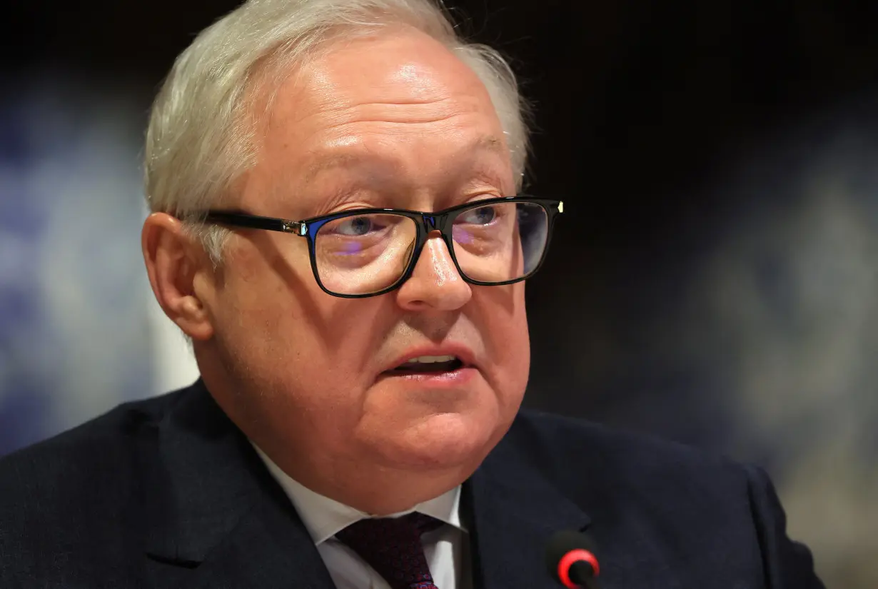 Russian Deputy Foreign Minister Ryabkov attends the Conference on Disarmament in Geneva