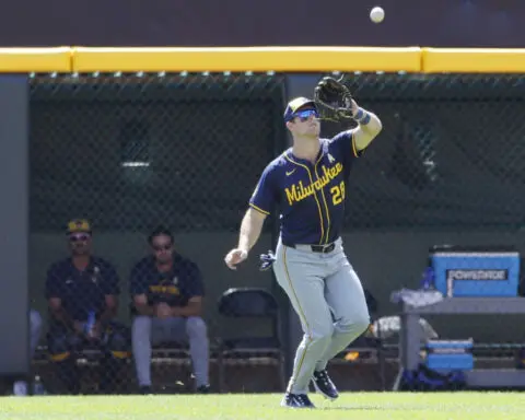 There's a Brewer named Brewer. Milwaukee adds outfielder Brewer Hicklen to its major league roster