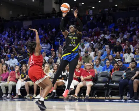 Caitlin Clark scores 28, Fever overcome Arike Ogunbowale's record-tying 9 3s and beat Wings 100-93