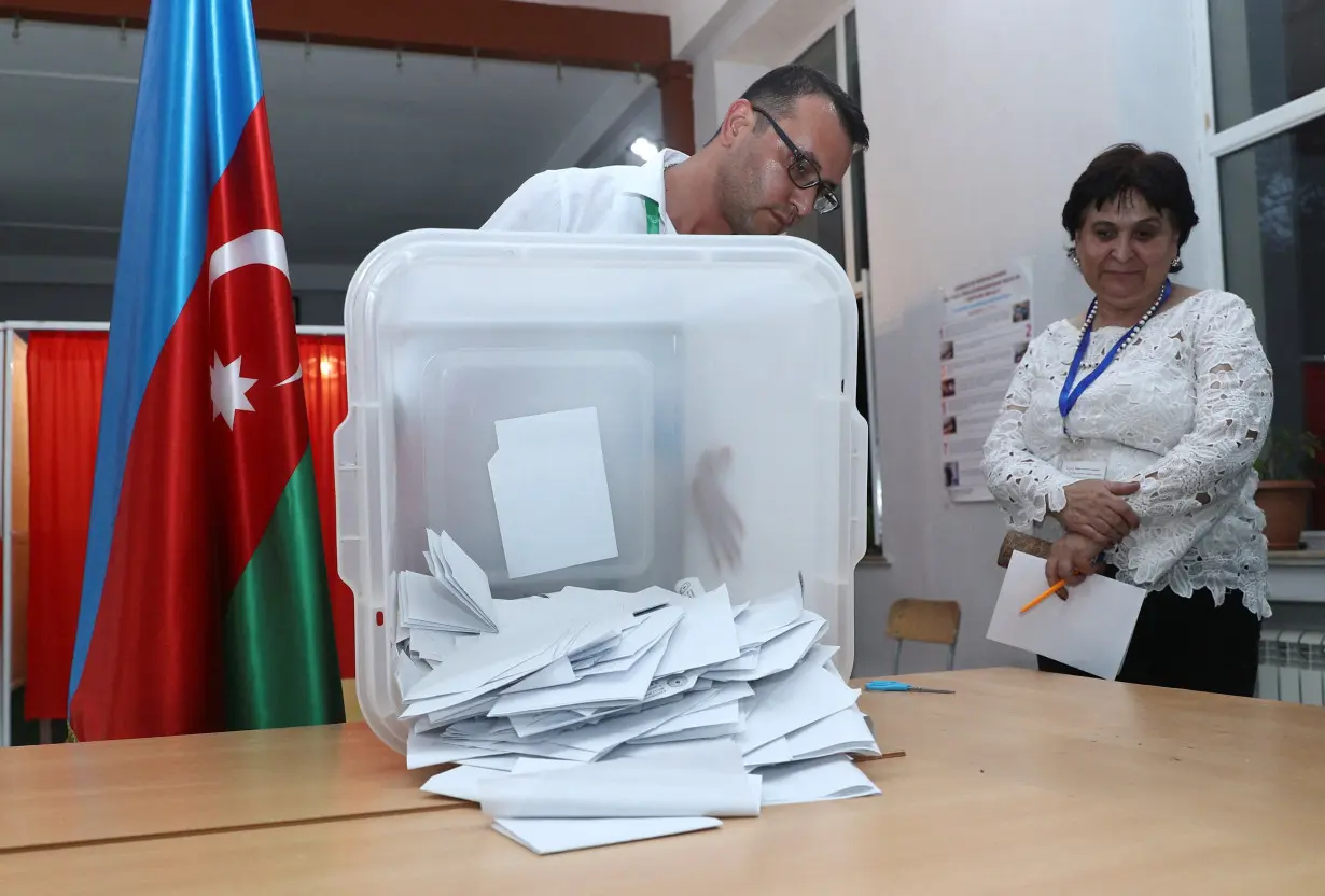 Azerbaijan holds snap parliamentary election