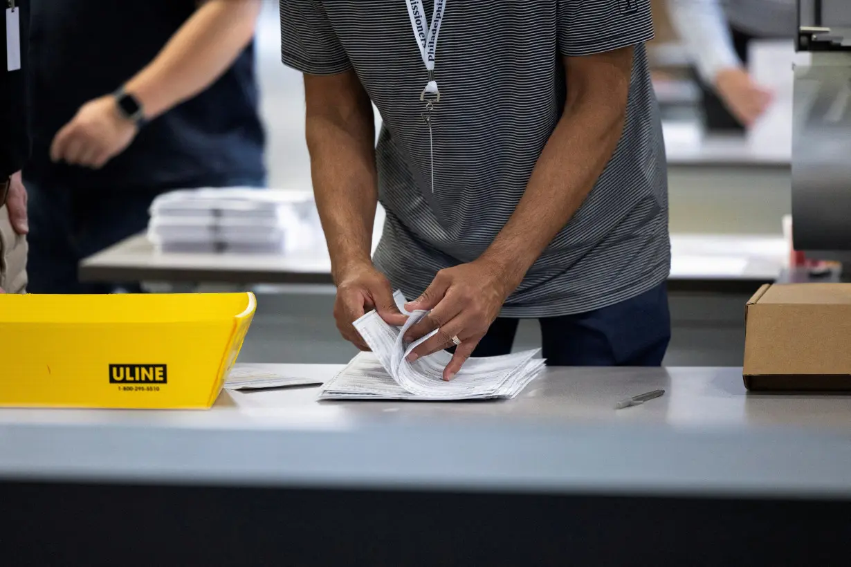 FILE PHOTO: Republicans and Democrats vote in Pennsylvania primary elections