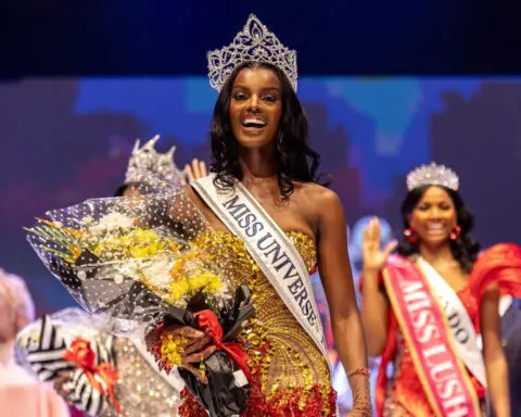 Beauty queen at center of South Africa xenophobia spat crowned Miss Universe Nigeria