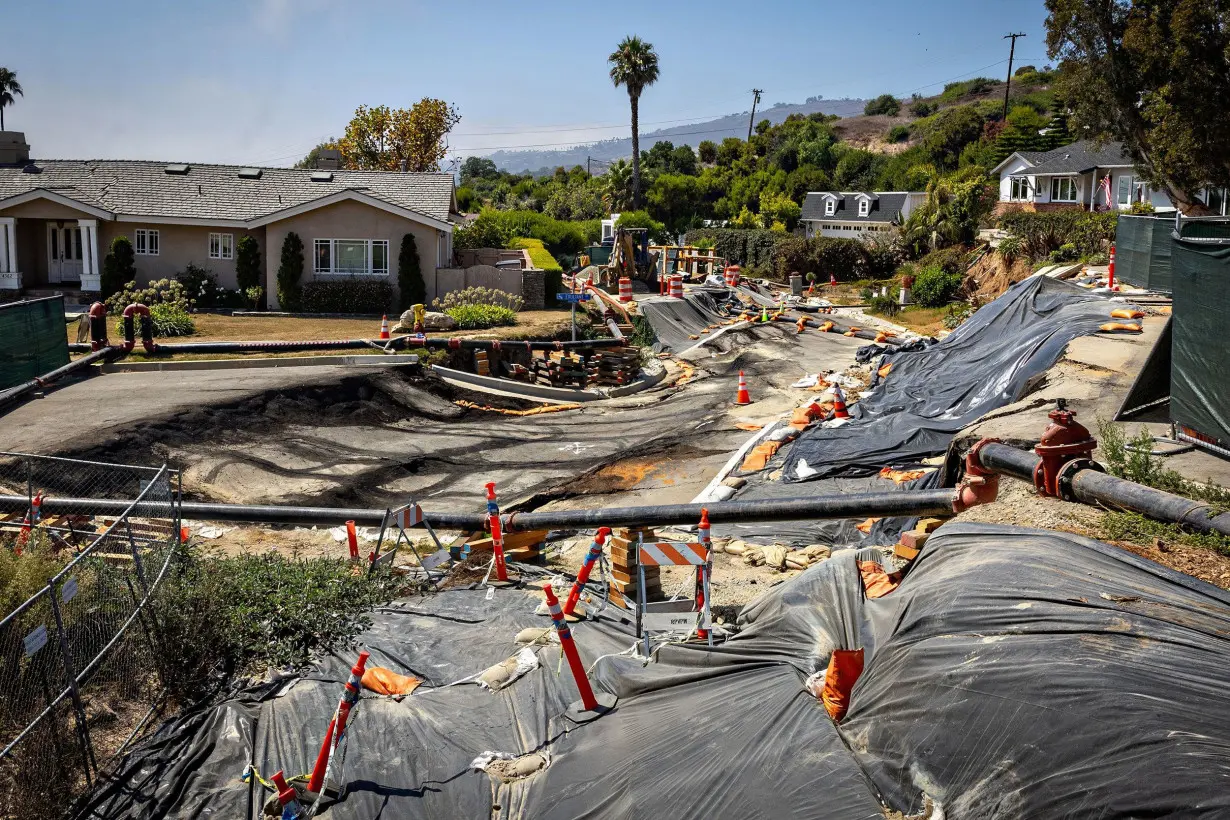 ‘You can almost see the ground move’: State of emergency declared in California as land movement threatens power lines