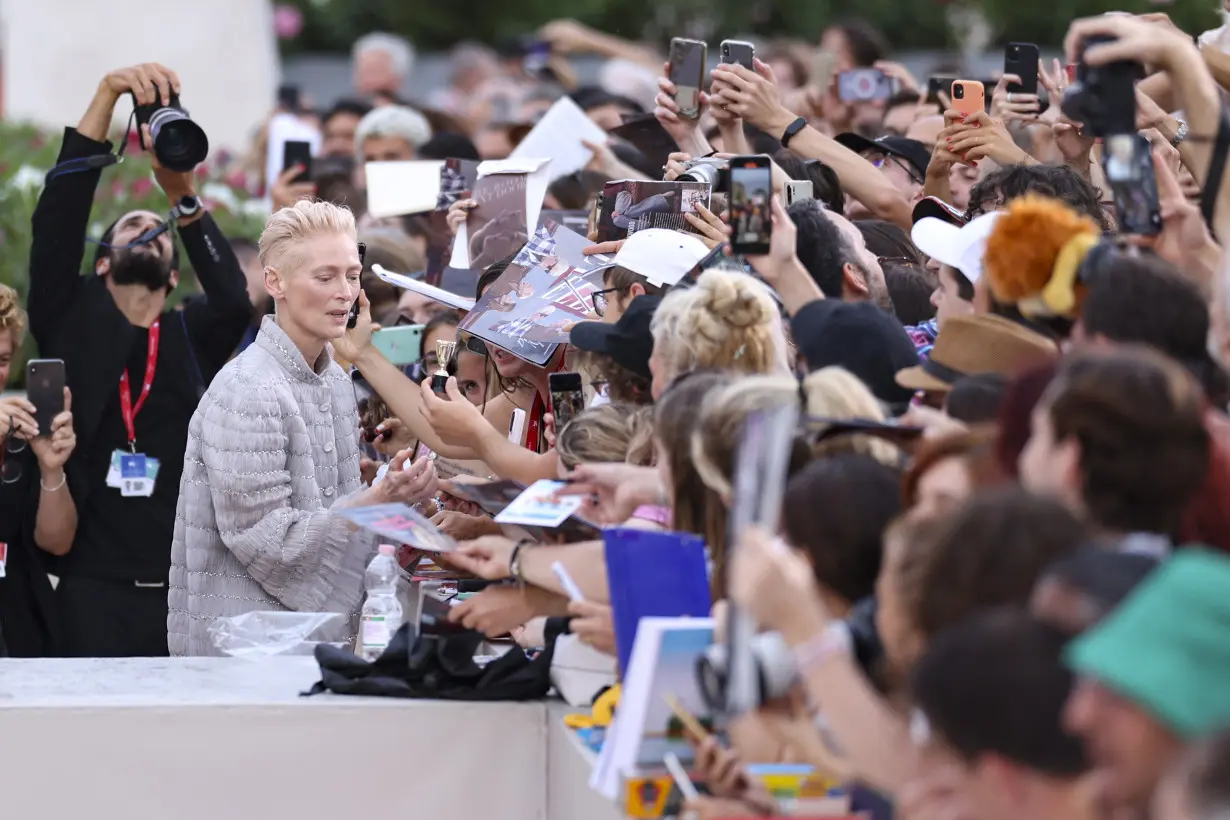 Italy Venice Film Festival The Room Next Door Red Carpet