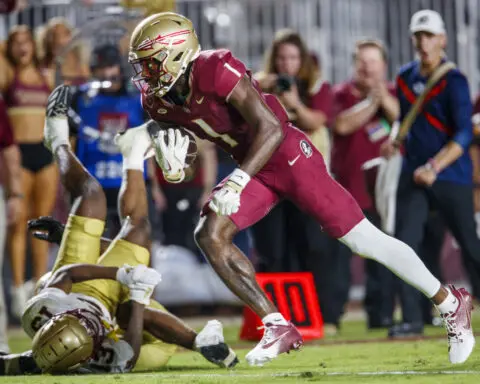 Treshaun Ward leads Boston College in 28-13 victory over No. 10 Florida State