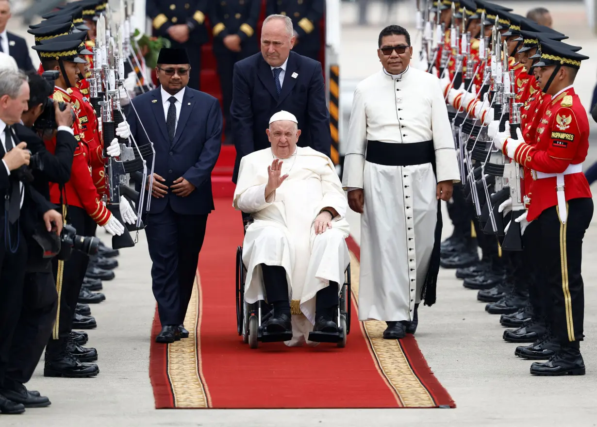 Pope Francis visits Indonesia