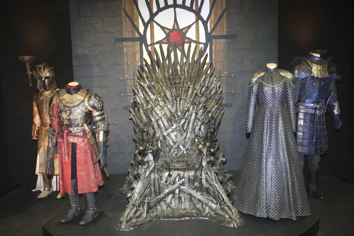 Entertainment TV Game of Thrones Auction