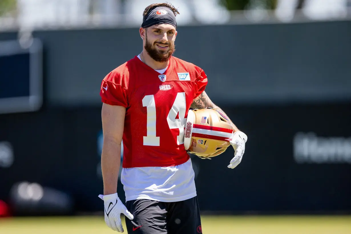 49ers' Ricky Pearsall to miss at least four games of NFL season after being shot in chest during attempted robbery