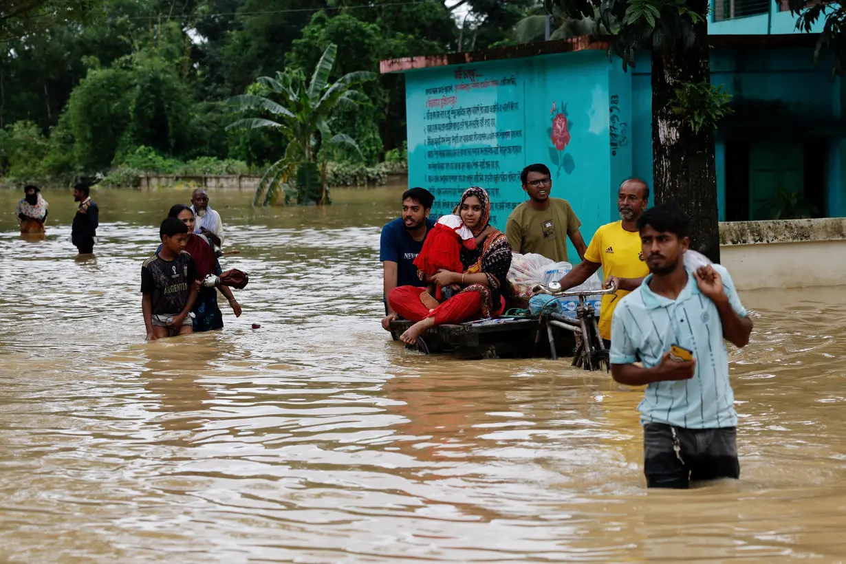 FILE PHOTO: Flooding in Feni