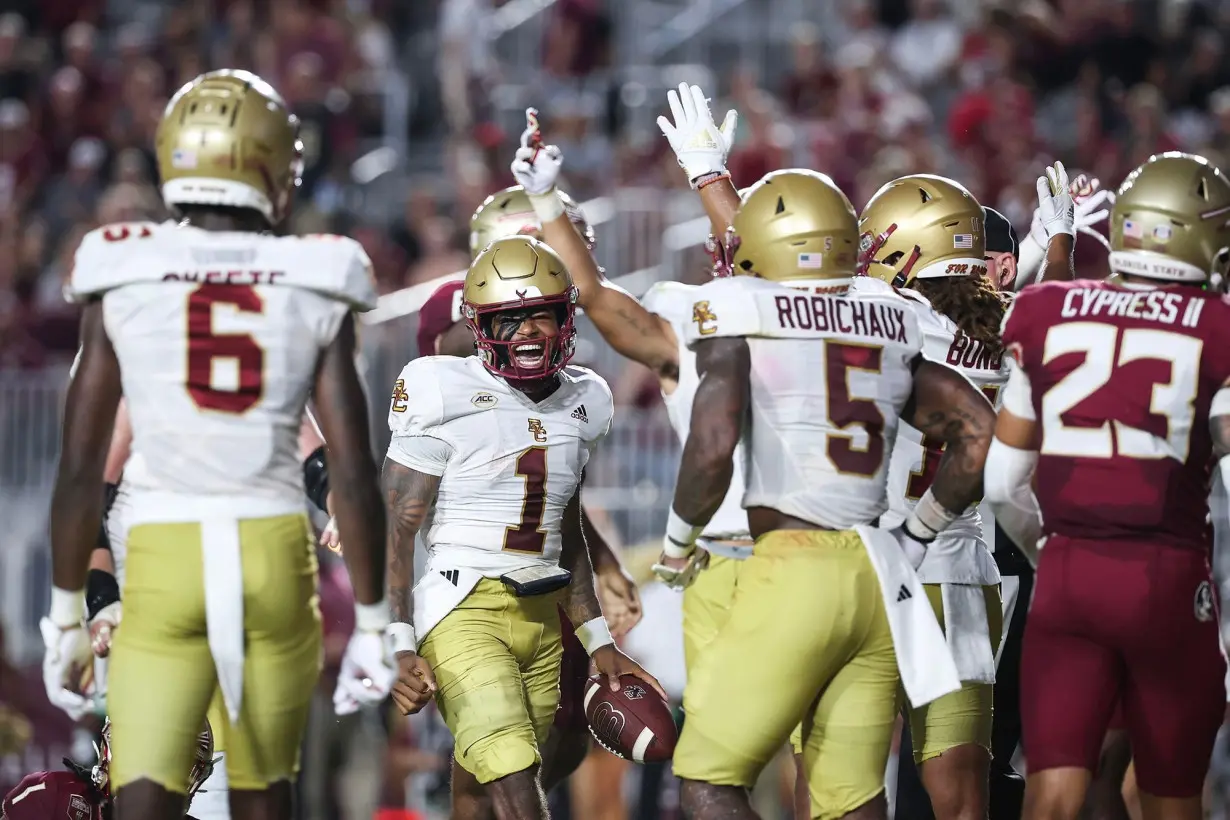 Boston College stuns No. 10 Florida State to deepen Seminoles' woes as winless start to season continues