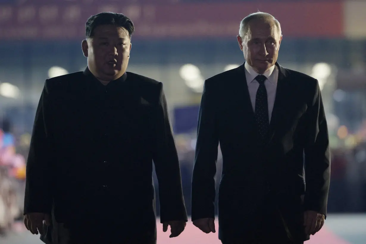 Russian President Putin visits North Korea