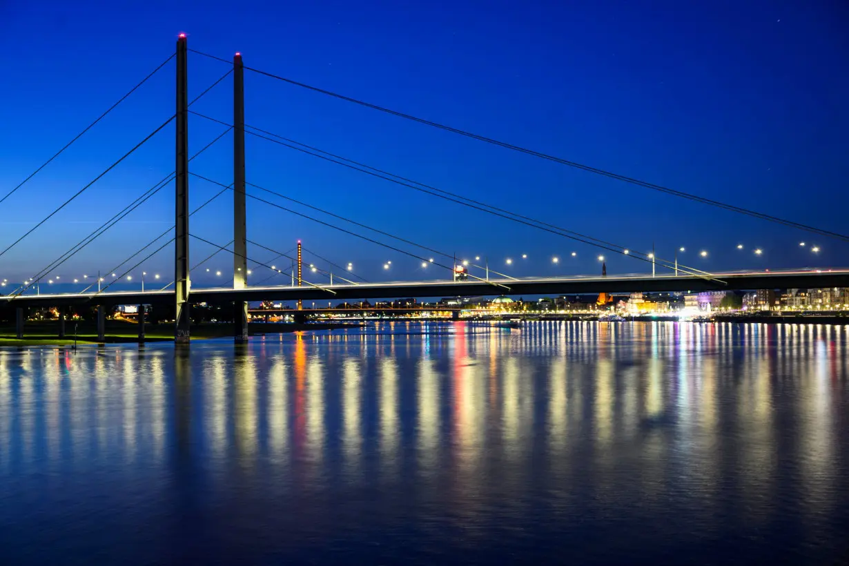 FILE PHOTO: A general view of Duesseldorf