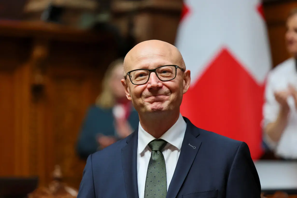 Swiss parliament elects new cabinet members, in Bern