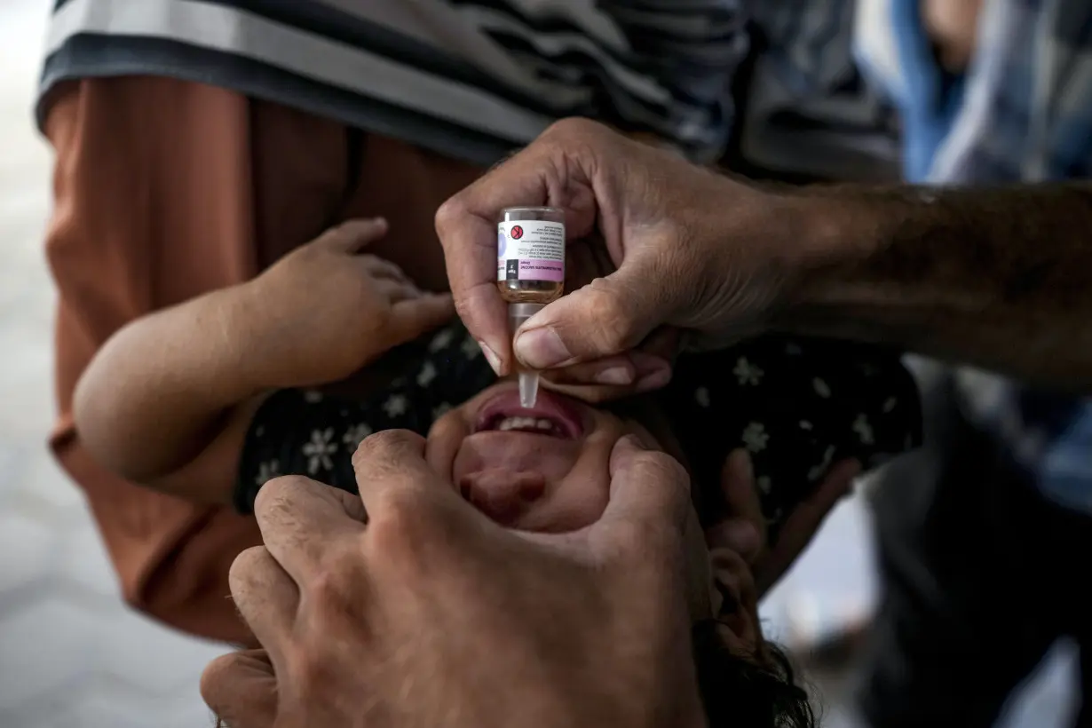 Israel-Hamas war latest: UNICEF says polio vaccination campaign in Gaza is surpassing its target