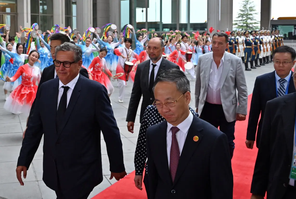 Forum on China-Africa Cooperation in Beijing - arrivals