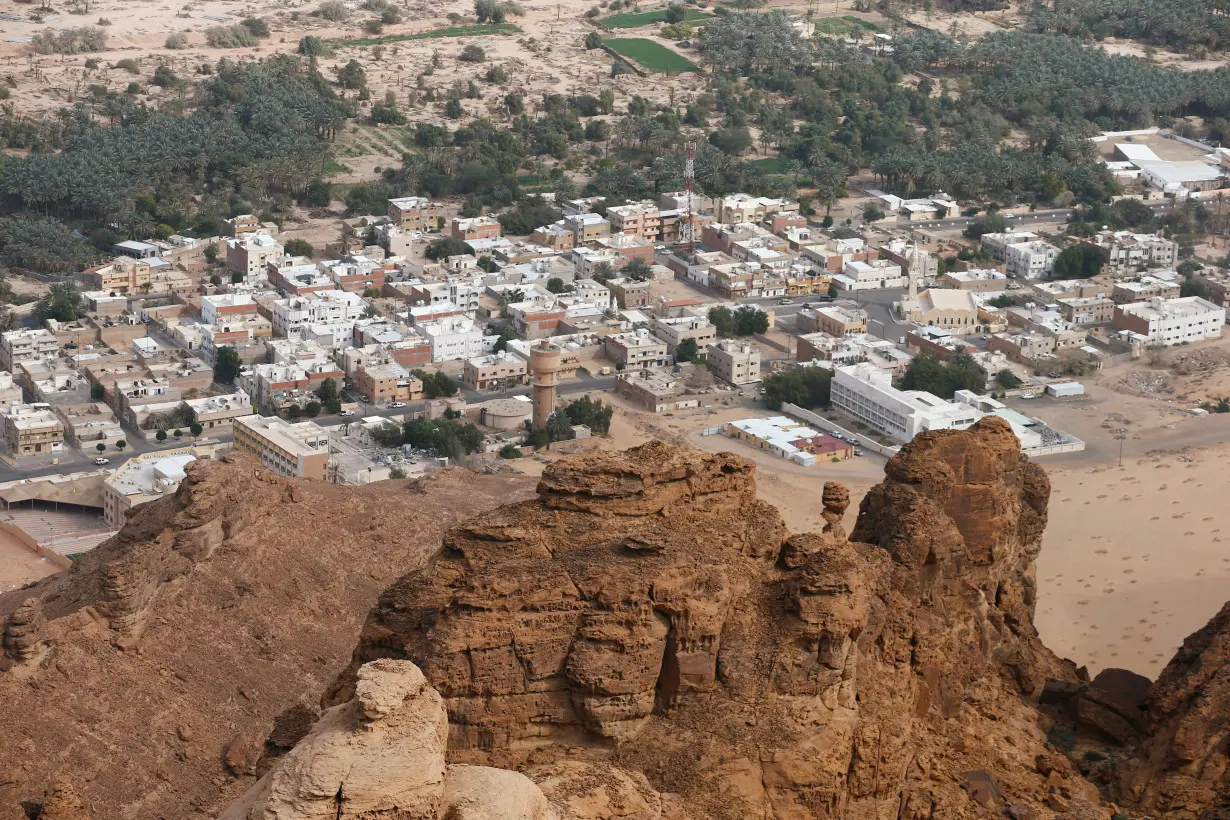 General view of the city al-Ula