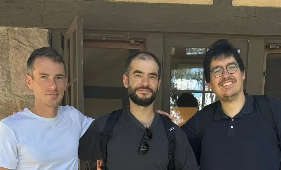 Daniel Gross, Ilya Sutskever and Daniel Levy cofounders of AI company Safe Superintelligence