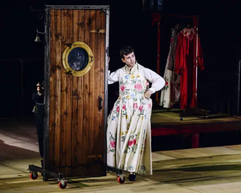Anthony Roth Costanzo sings 7 roles in madcap `Marriage of Figaro' at New York's Little Island