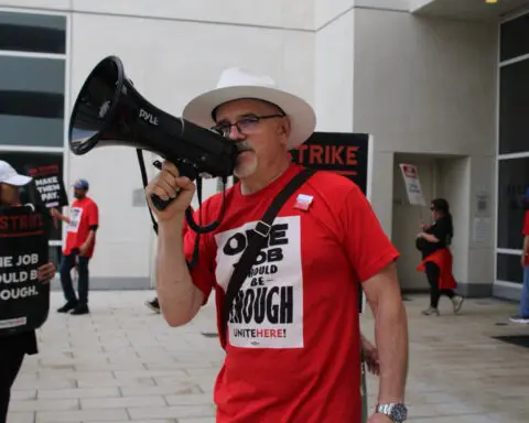 Most striking hotel workers are back on the job, but the strike continues in San Diego