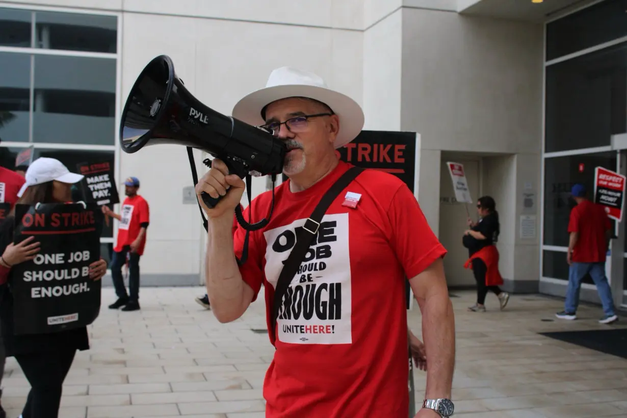 Most striking hotel workers are back on the job, but the strike continues in San Diego