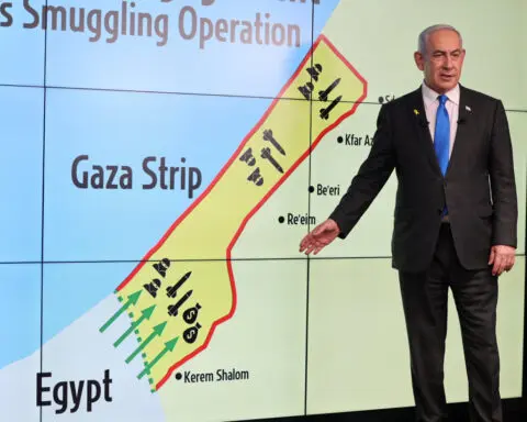 Netanyahu says Israel will not leave Gaza border corridor until it is secure