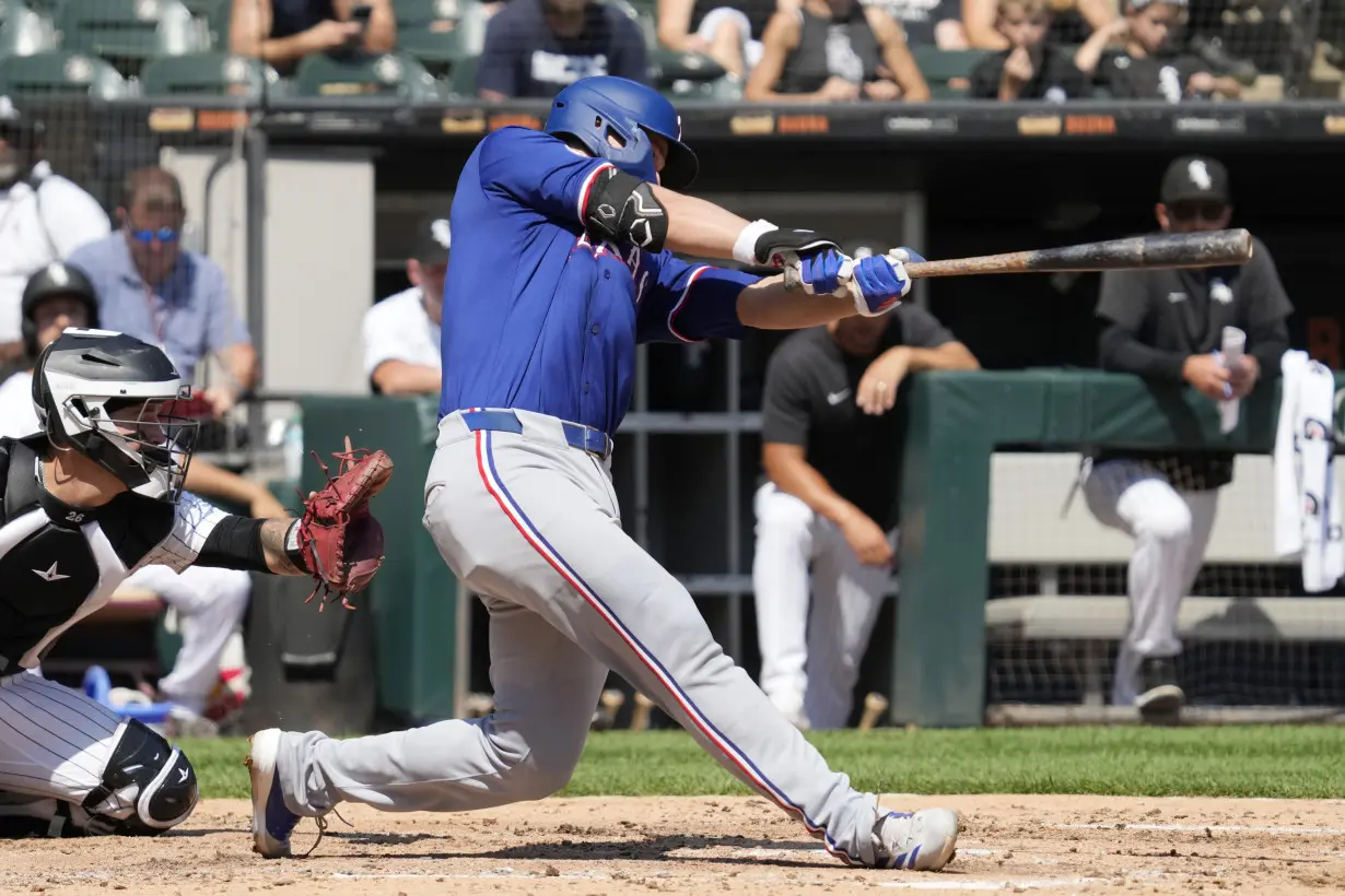 Rangers White Sox Baseball