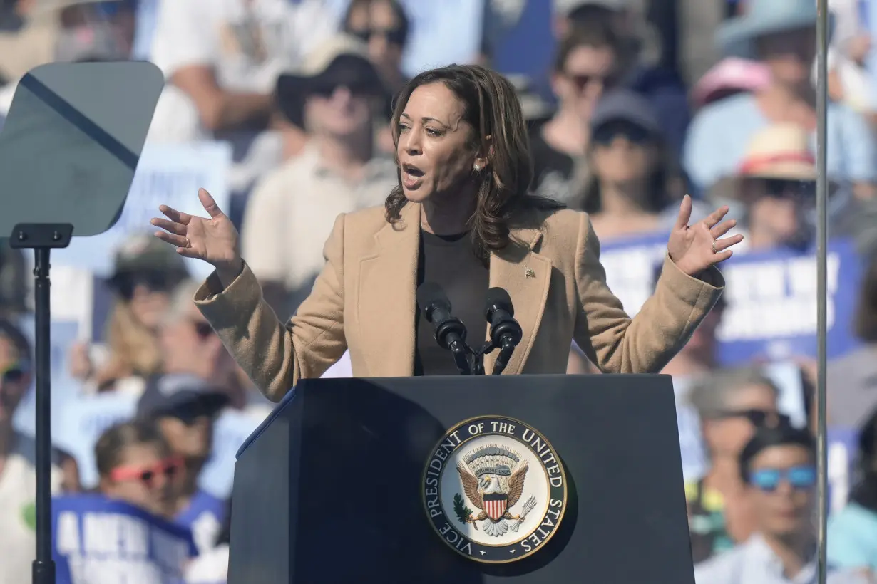 Harris accepts rules for Sept. 10 debate with Trump on ABC, including microphone muting