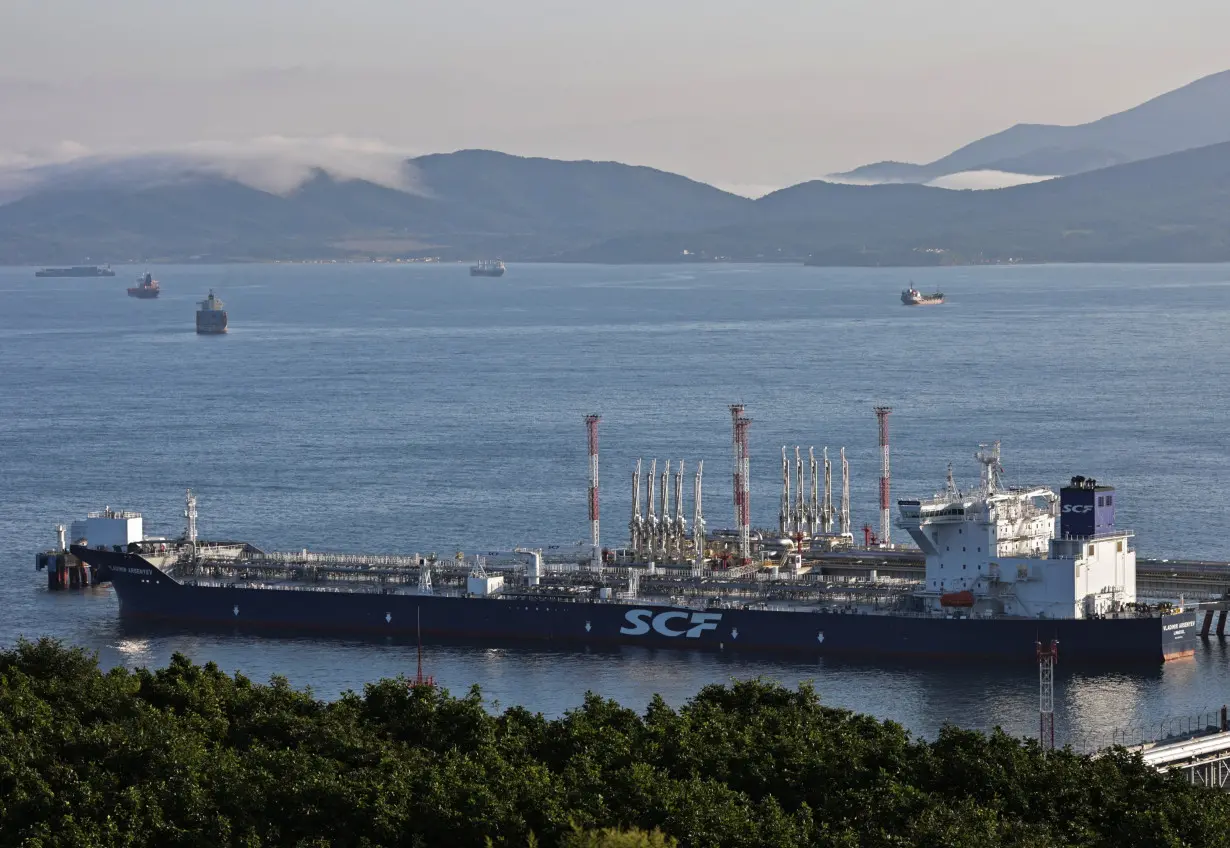 A view shows oil terminal Kozmino near Nakhodka