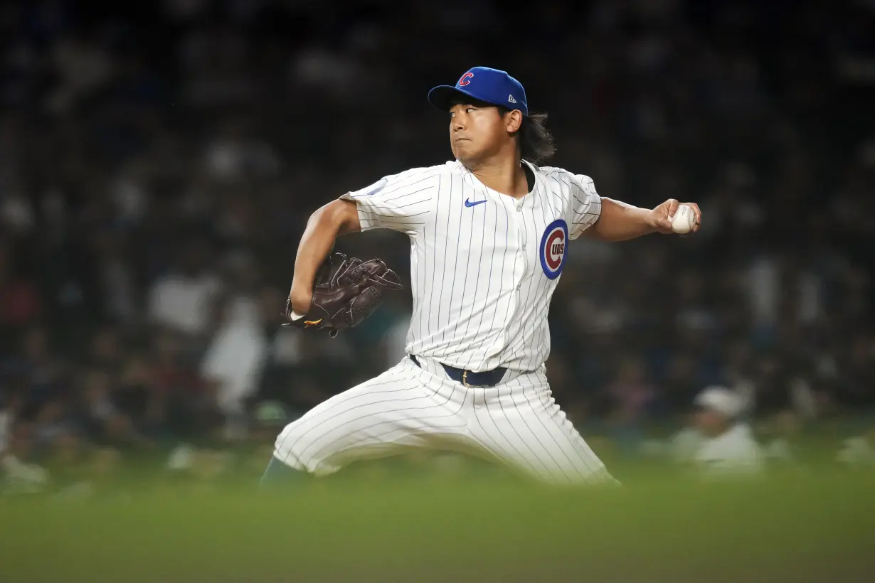 Imanaga, 2 relievers combine for no-hitter, lead Cubs over Pirates 12-0