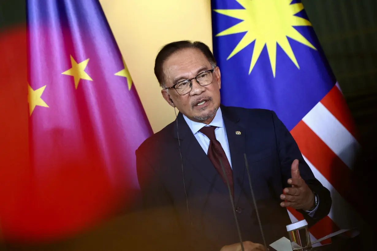 German Chancellor Olaf Scholz meets with Malaysia's PM Anwar Ibrahim, in Berlin