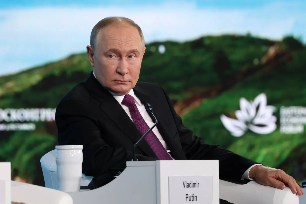 Russian President Putin attends Eastern Economic Forum in Vladivostok