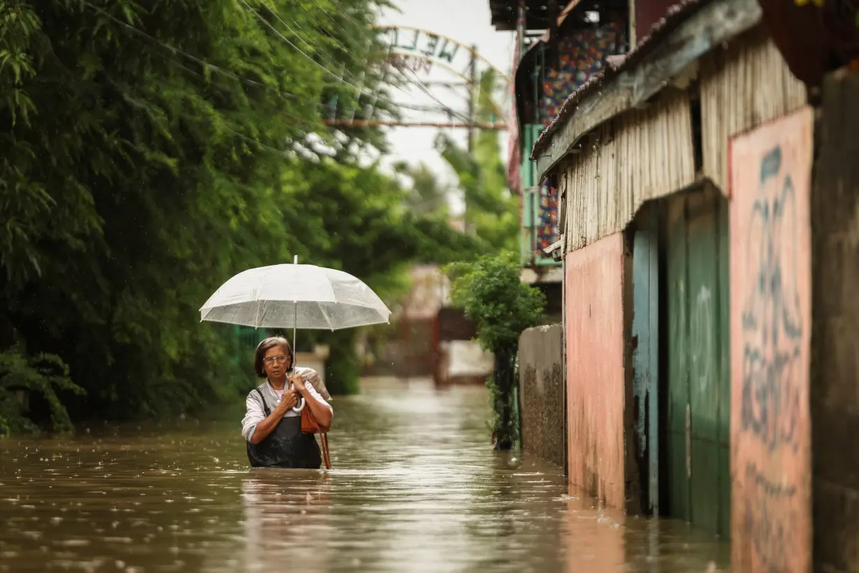 Tropical Storm Yagi, locally known as Enteng, in the Philippines