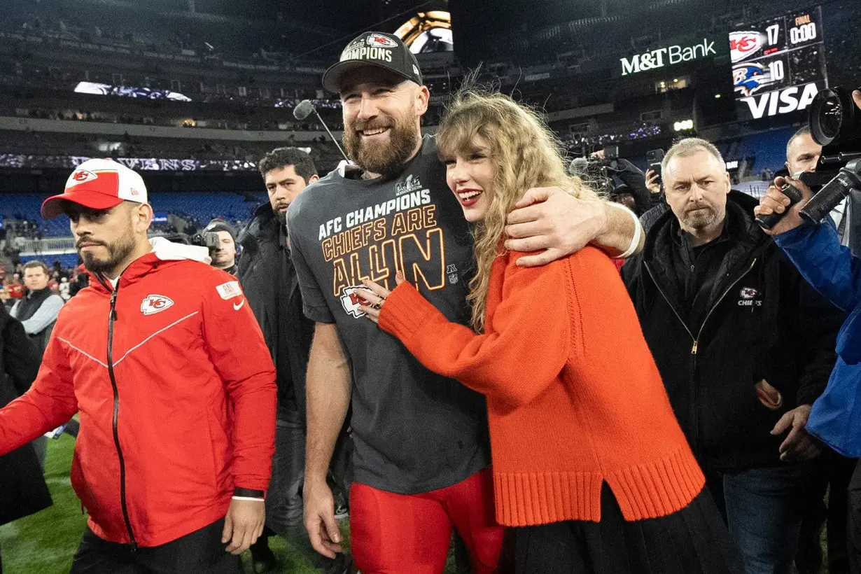 Travis Kelce says the 'stars aligned' on the purchase of a new racehorse named Swift Delivery