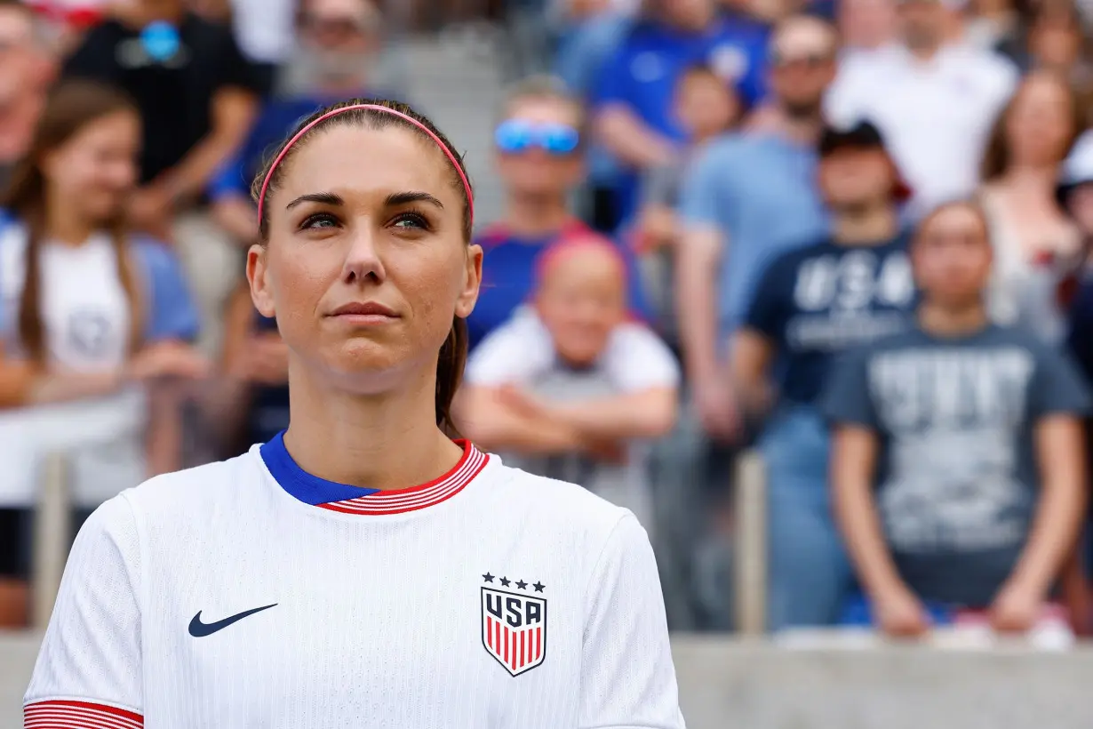 US soccer legend Alex Morgan announces retirement from the sport