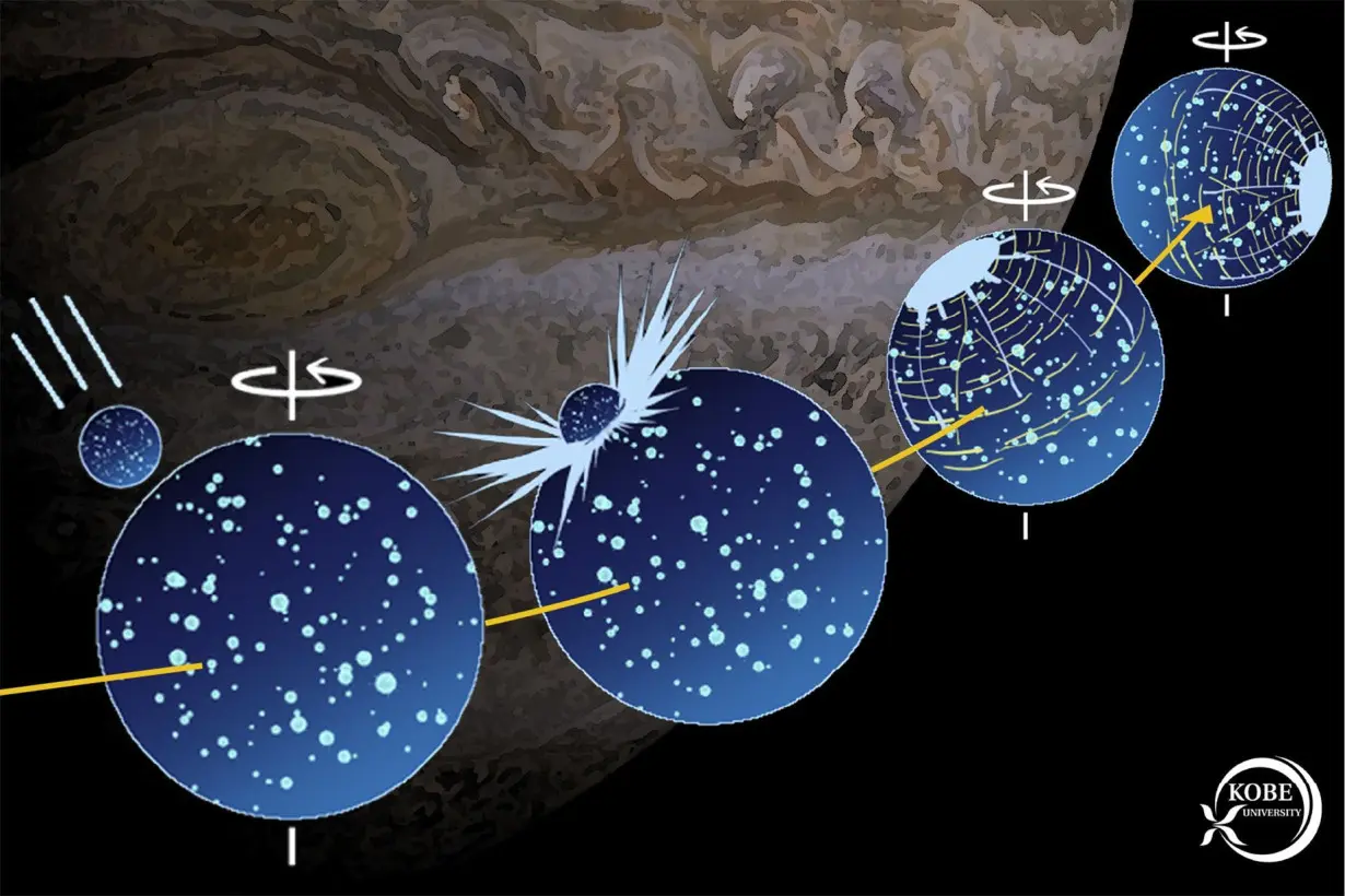 Ancient asteroid 20 times larger than the one that wiped out the dinosaurs likely hit Jupiter’s moon Ganymede