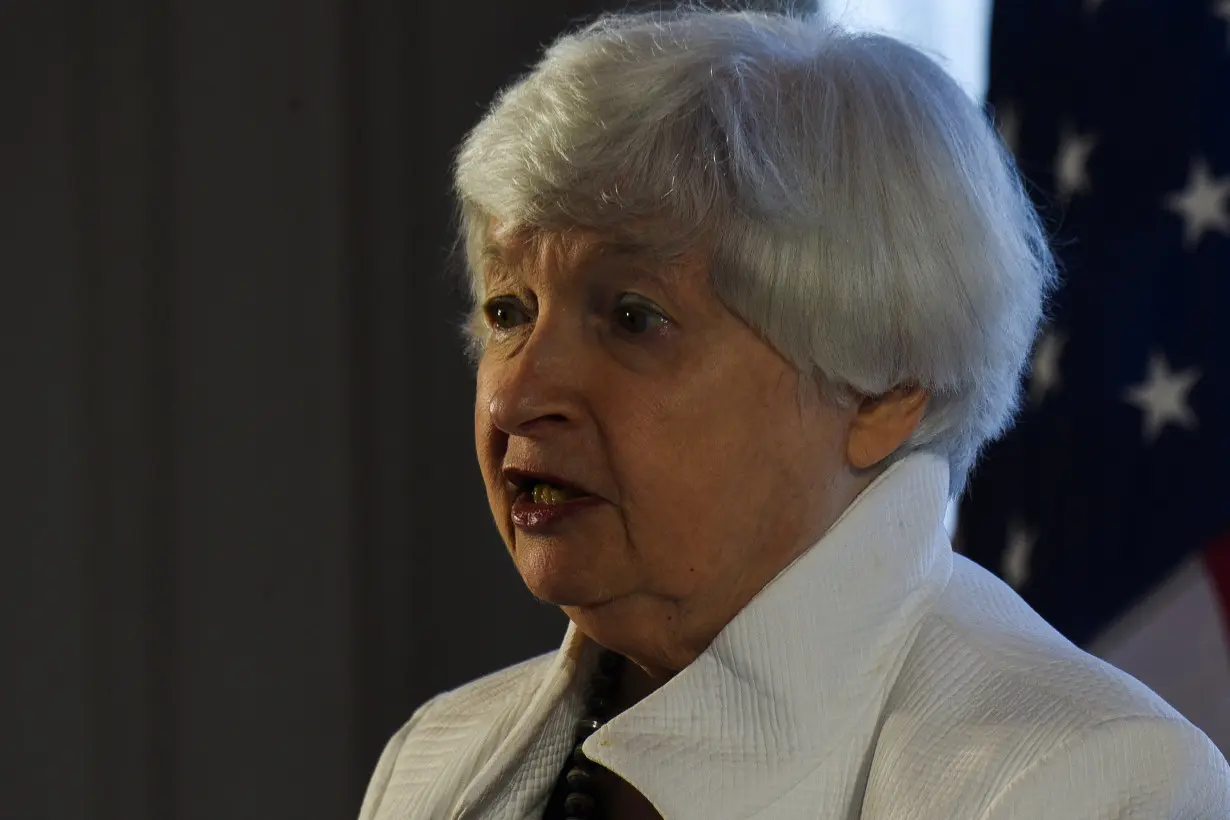 U.S. Treasury Secretary Janet Yellen attends a G20 event in Barra da Tijuca, Rio de Janeiro