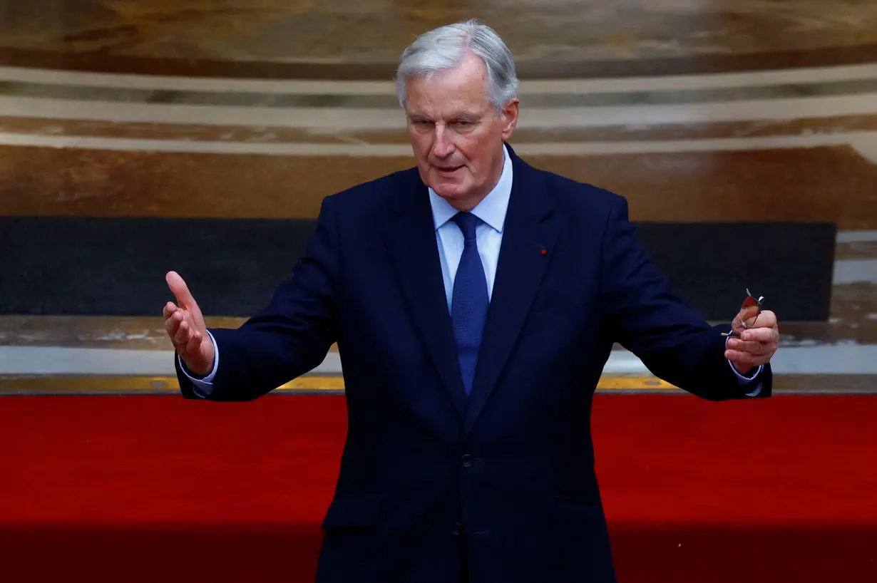 France needs respect and unity, new French prime minister Barnier says