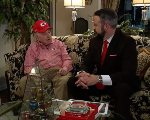 93-year-old Chiefs fan kicks off 50th year as season ticket holder