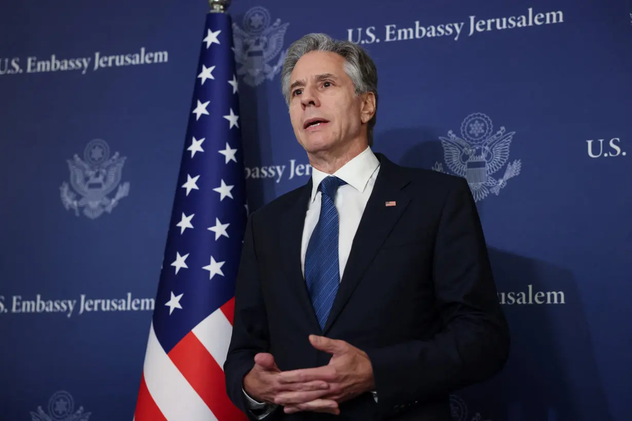 U.S. Secretary of State Antony Blinken visits Israel