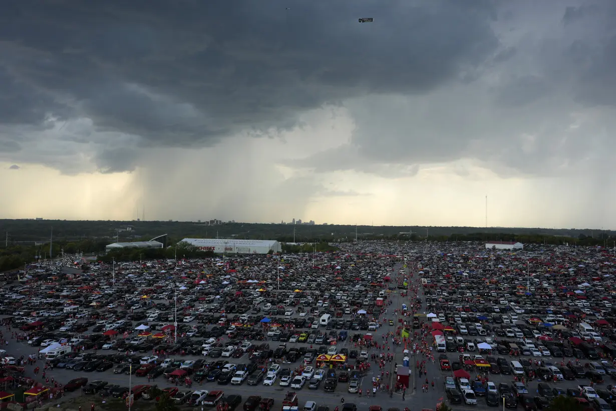 Ravens-Chiefs opener to NFL season delayed by 20 minutes after storm passes through Kansas City