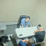 Police use a man's dog to try to force a confession