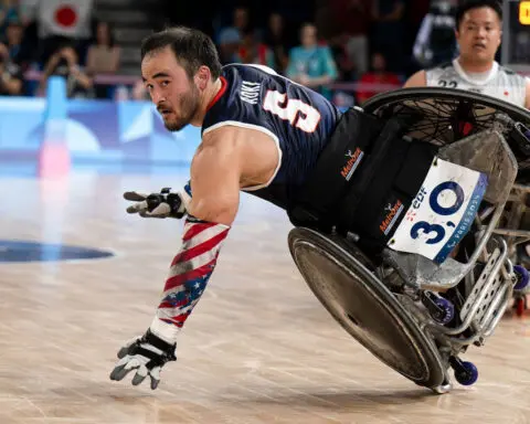 Chuck Aoki: ‘You can sometimes feel limited by your disability. But in wheelchair rugby, your wheelchair is an asset’