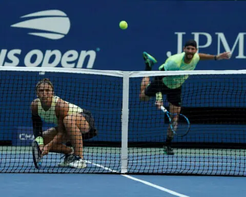 Sara Errani celebrates ‘unbelievable’ year with US Open mixed doubles win