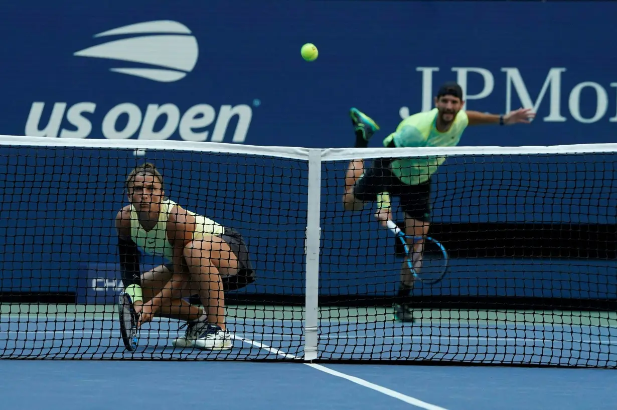 Sara Errani celebrates 'unbelievable' year with US Open mixed doubles win