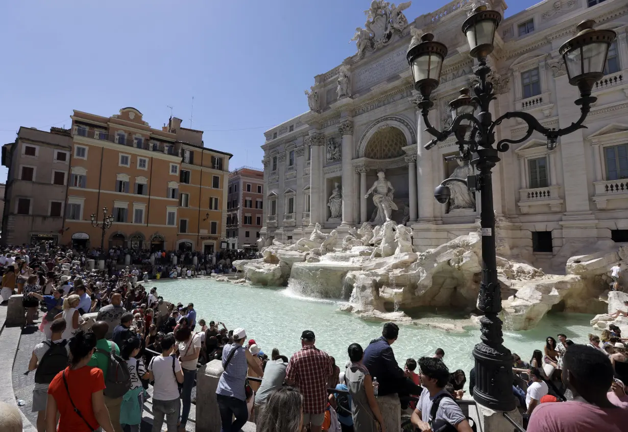 Italy Trevi Fountain