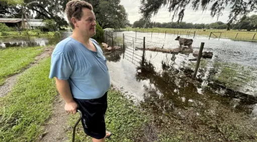 Community Leader believes fix will be needed after recent rain exposes drainage problem